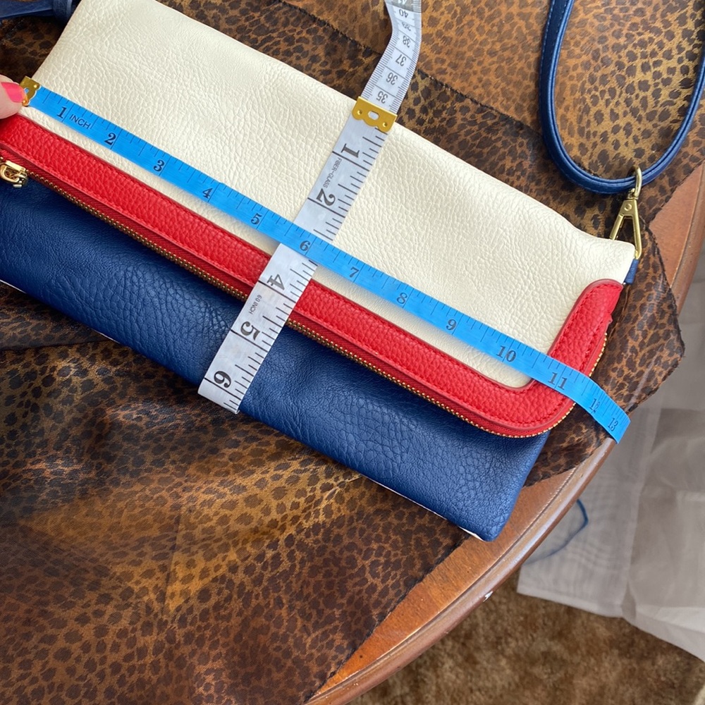 4th of July Shoulder Bag, Navy Blu, white and red. Brand New without tags.